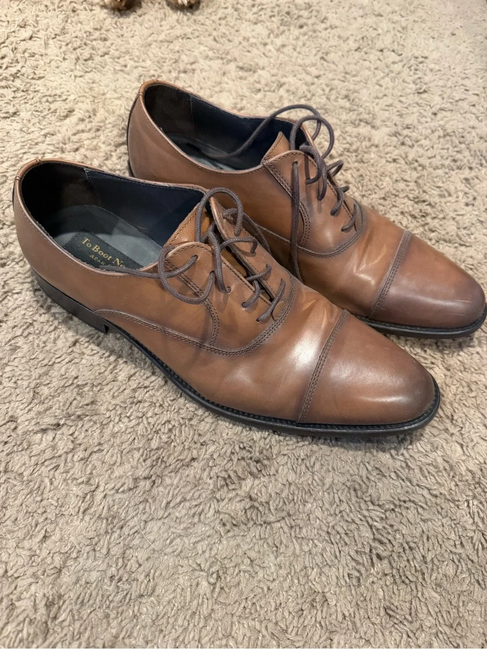 To Boot brown leather
